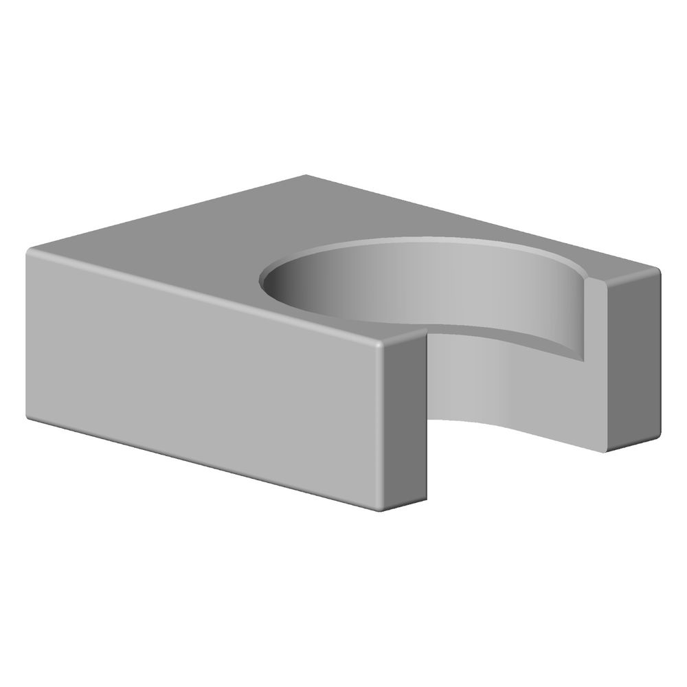 Dornbracht Halter für Kneippschlauch, 60x45x20mm, Platin gebürstet, 091720023-... DORNBRACHT-091720023-06 4029011500527 (Abb. 2)