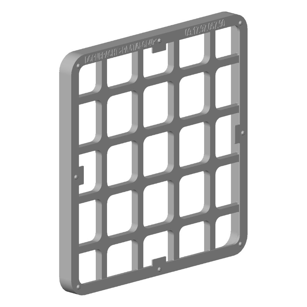 Dornbracht Halter Strahlmatte, 65,5x65,5x5,5mm, 09179705790... DORNBRACHT-09179705790 4029011504501 (Abb. 2)