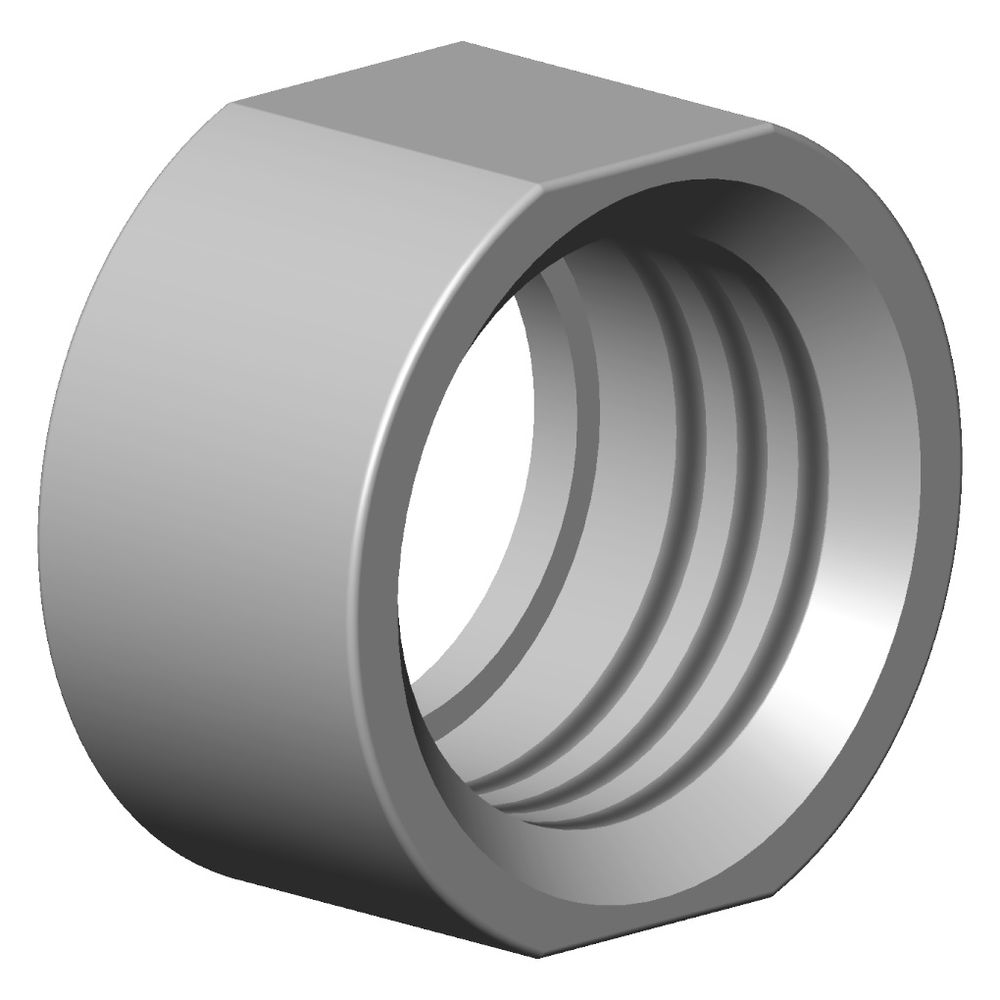 Dornbracht Befestigungsmutter, 1/2", Chrom, mit Schlüsselfläche, 092330035-00... DORNBRACHT-092330035-00 4029011361340 (Abb. 2)