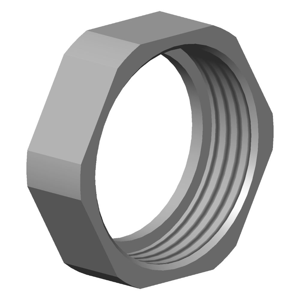 Dornbracht Befestigung Mutter, M45x1,5 roh vernickelt, 092330040-07... DORNBRACHT-092330040-07 4029011124044 (Abb. 2)