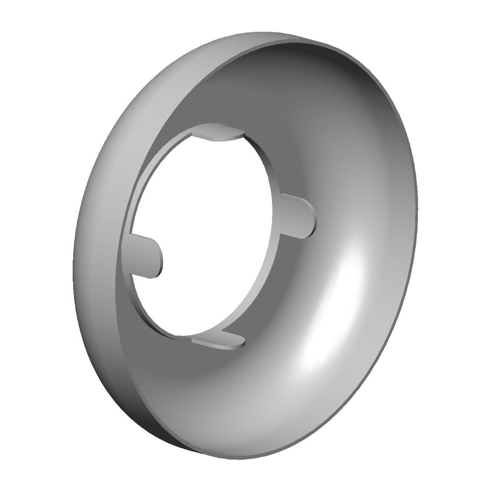 Dornbracht Rosette, 65x15mm, Platin gebürstet, 092701013-06... DORNBRACHT-092701013-06 4029011451751 (Abb. 2)