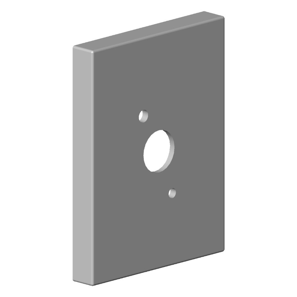 Dornbracht Rosette Ersatzteile 092767002 78x60x9x14mm chrom... DORNBRACHT-092767002-00 4029011559761 (Abb. 2)