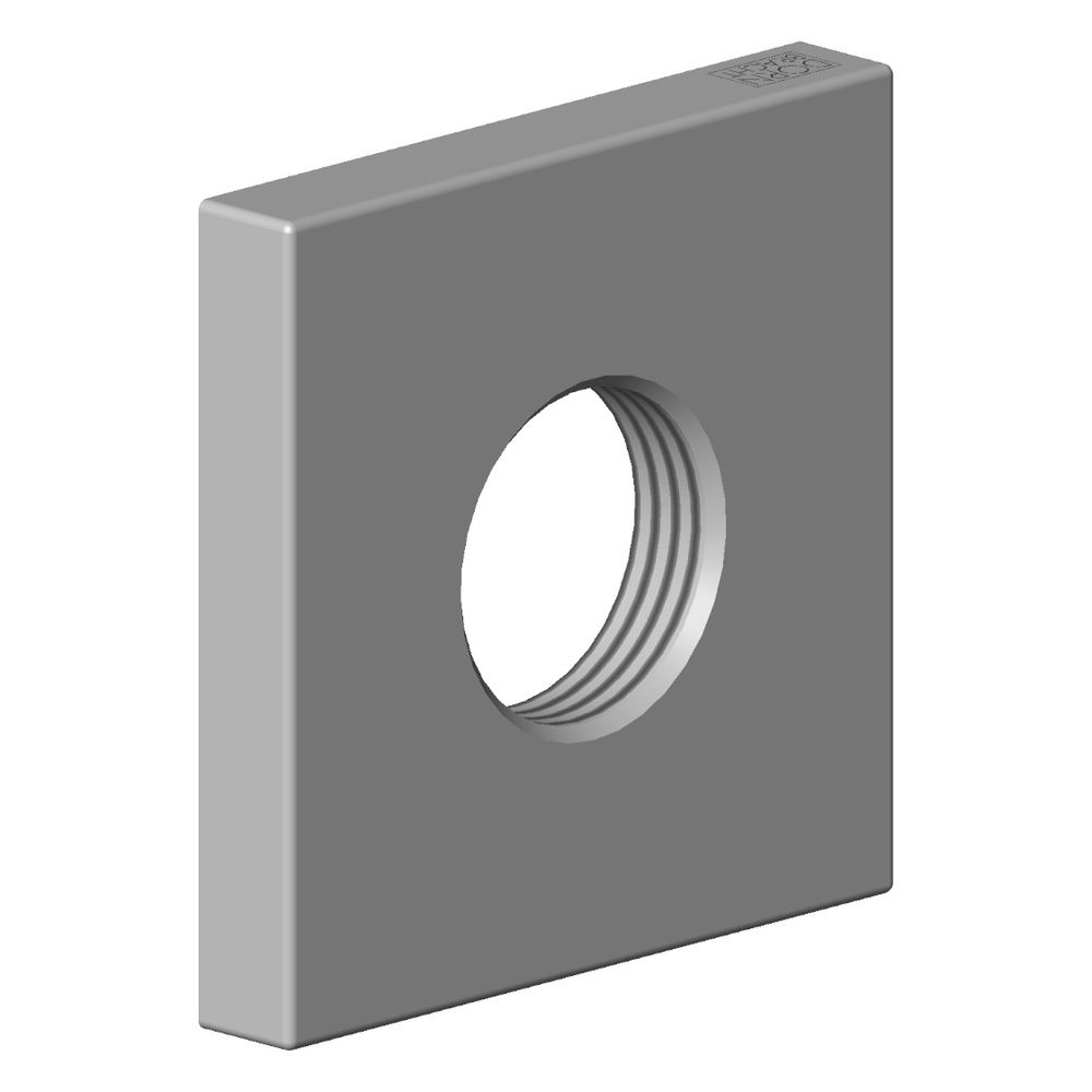 Dornbracht Rosette, 60x60x9mm, Chrom, 092767006-00... DORNBRACHT-092767006-00 4029011596568 (Abb. 2)
