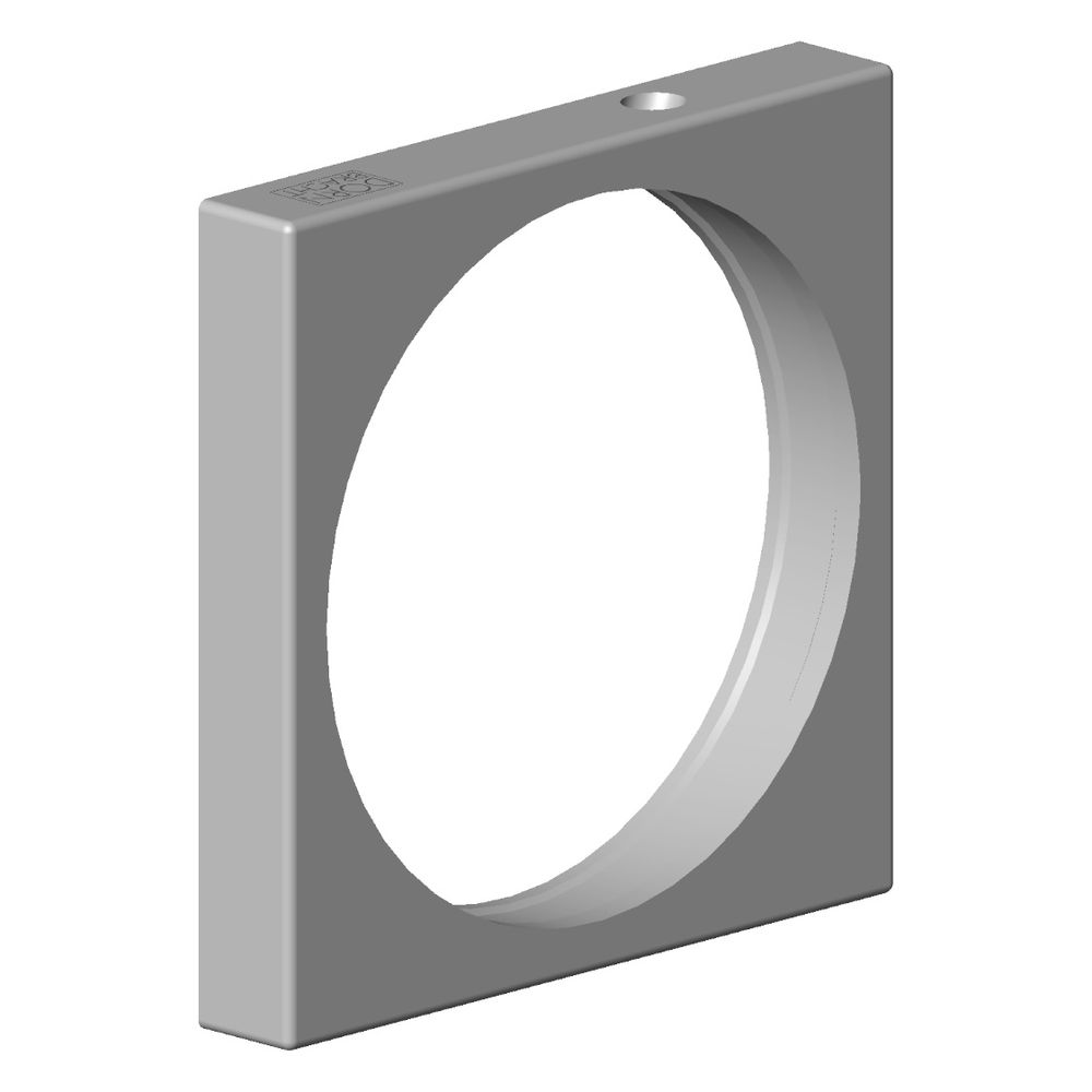 Dornbracht Rosette, 60x60x9x52,6mm, Chrom, 092767011-00... DORNBRACHT-092767011-00 4029011584145 (Abb. 2)