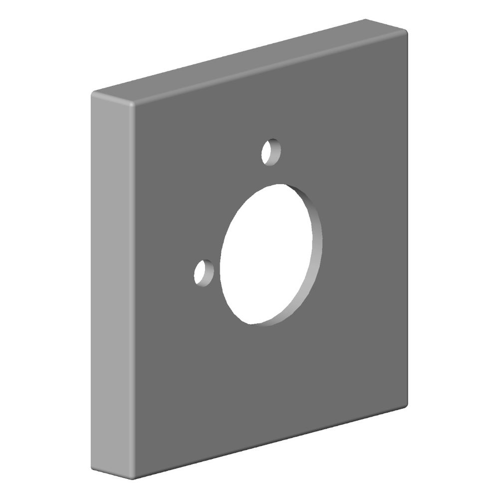 Dornbracht Rosette Ersatzteile 092768001 60x60x9x18,3mm chrom... DORNBRACHT-092768001-00 4029011498756 (Abb. 2)