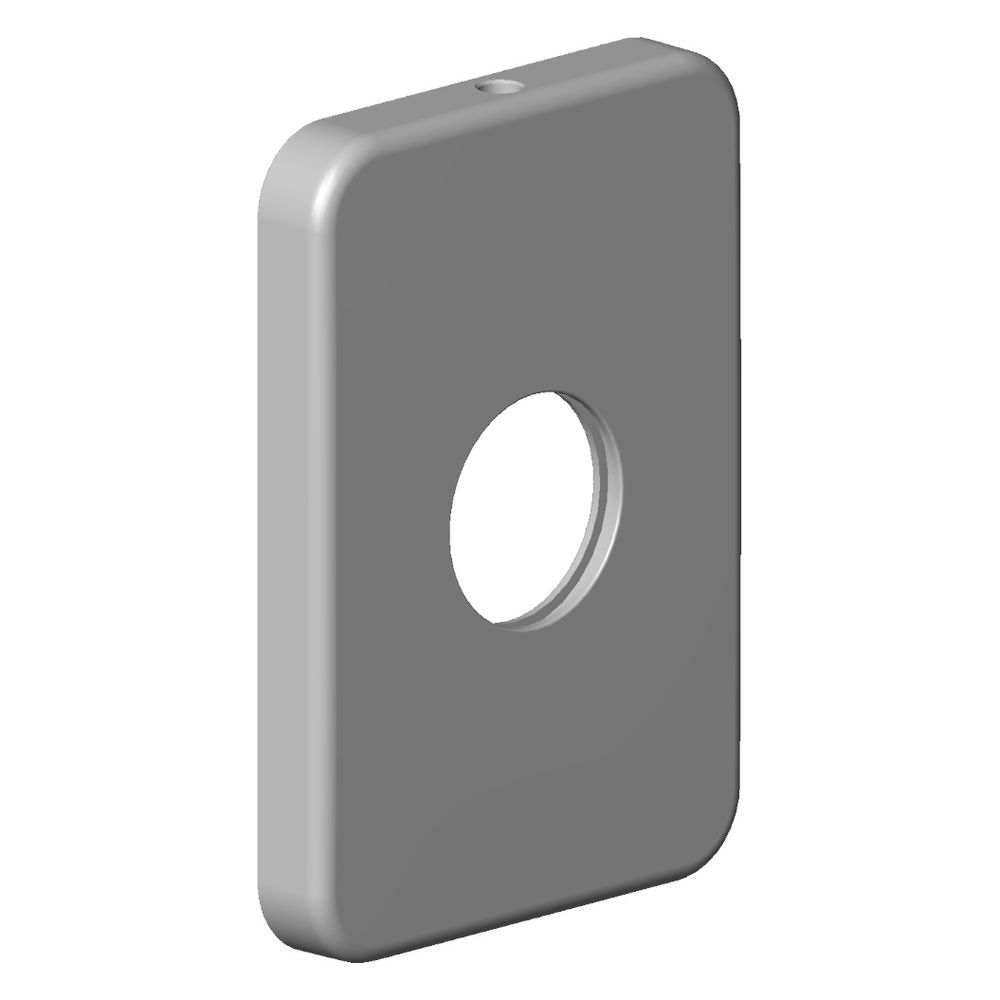 Dornbracht Rosette, 78x55x8,5mm, Platin matt, 092771004-06... DORNBRACHT-092771004-06 4029011497414 (Abb. 2)