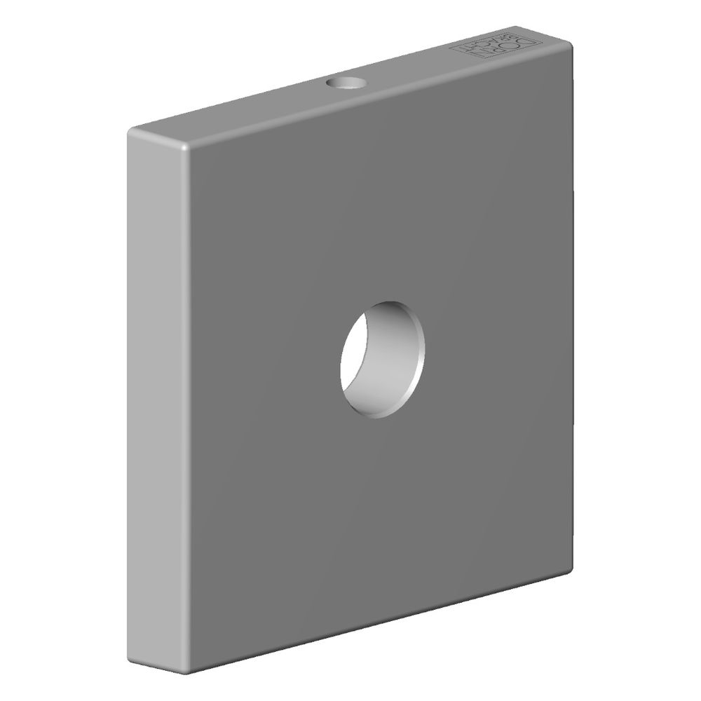 Dornbracht Rosette, 55x55x8,5mm, Chrom, 092773003-00... DORNBRACHT-092773003-00 4029011537707 (Abb. 2)