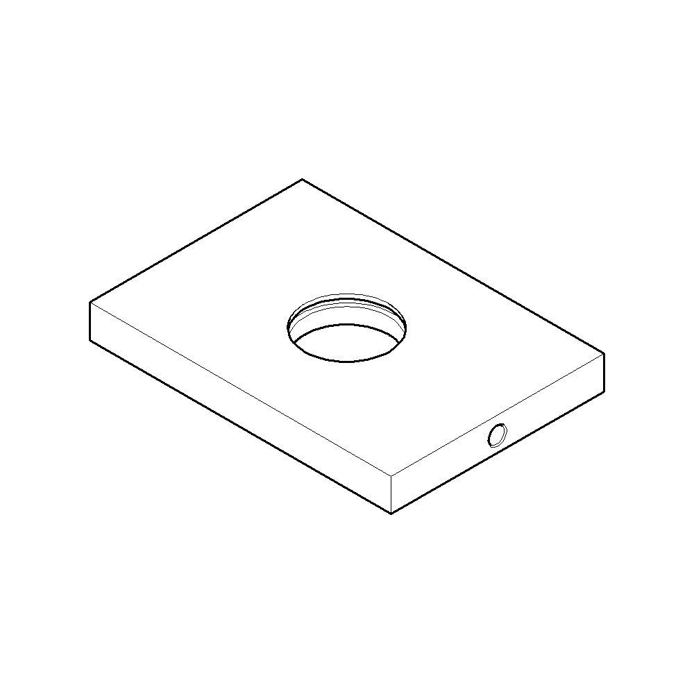 Dornbracht Rosette für Regenbrause, 78x55,5x8,5mm, Champagne, 092773017-47... DORNBRACHT-092773017-47 4029011602733 (Abb. 2)
