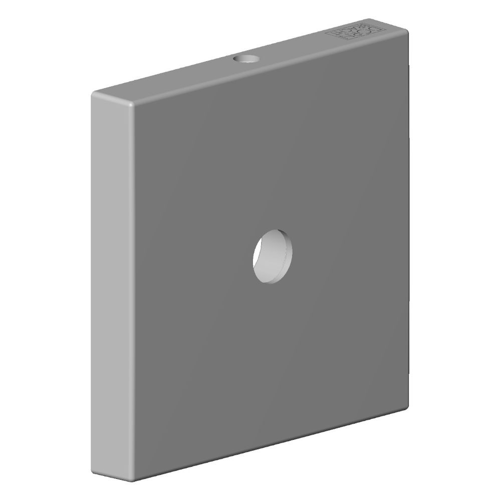 Dornbracht Rosette für Griff, 60x60x9mm, Cyprum, 092778033-49... DORNBRACHT-092778033-49 4029011676444 (Abb. 2)