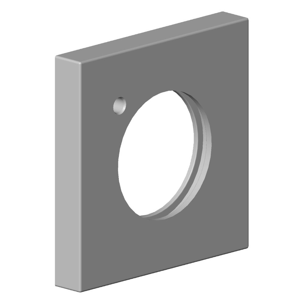 Dornbracht Rosette, 60x60x9x33,2mm, Chrom, 092797021-00... DORNBRACHT-092797021-00 4029011484513 (Abb. 2)