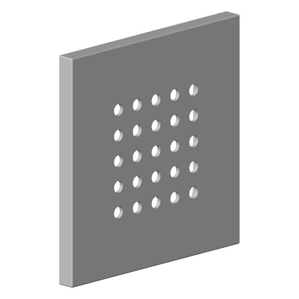 Dornbracht Rosette für WaterPoint, 120x120x10mm, Chrom, 092798004-00... DORNBRACHT-092798004-00 4029011521836 (Abb. 2)