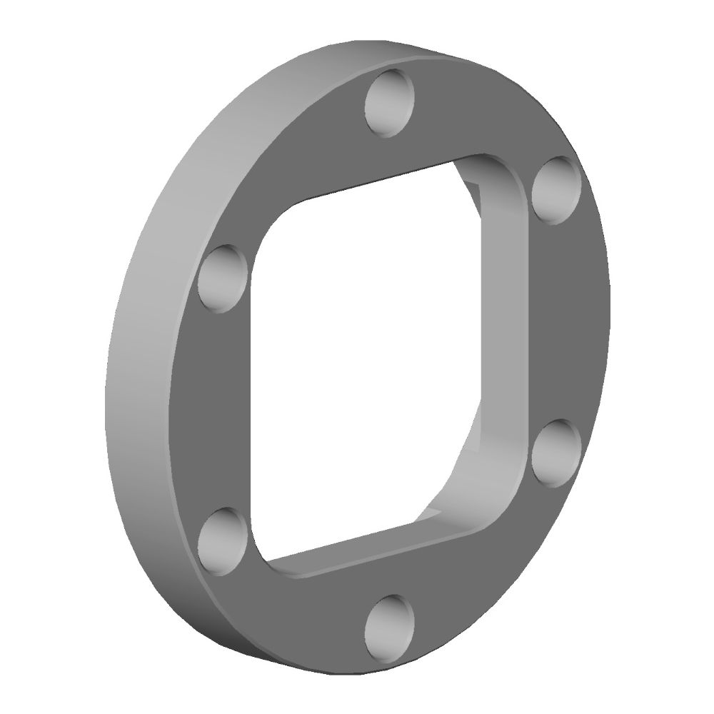 Dornbracht Flansch Ersatzteile 093011122 97x14mm roh vernickelt... DORNBRACHT-093011122-07 4029011543234 (Abb. 2)