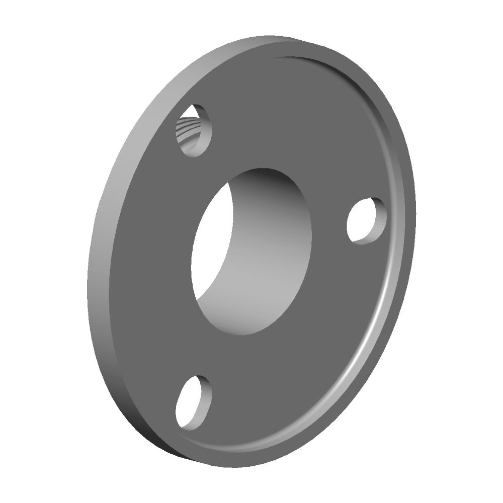 Dornbracht Flansch für Bodenanbindung, 84x25mm roh vernickelt, 093011130-07... DORNBRACHT-093011130-07 4029011139031 (Abb. 2)