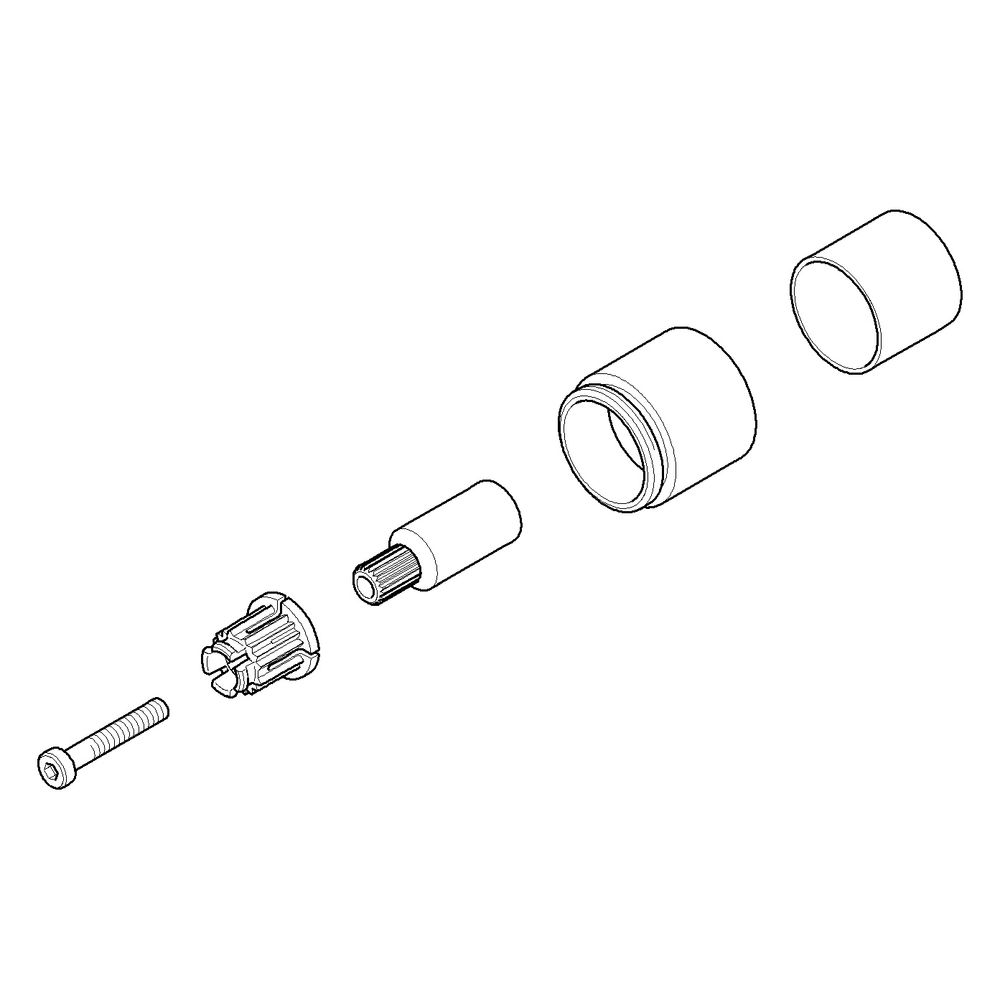Dornbracht Verlängerung, Chrom, 12160970-00... DORNBRACHT-12160970-00 4029011162138 (Abb. 2)
