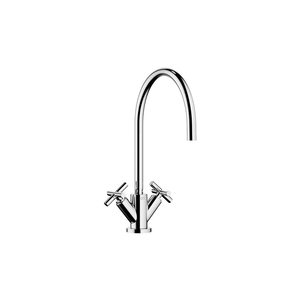 Dornbracht Einlochbatterie Tara schwenkbar, Ausladung 235mm, max. 7l/min, Dark ... DORNBRACHT-22815892-39 4099477399683 (Abb. 8)
