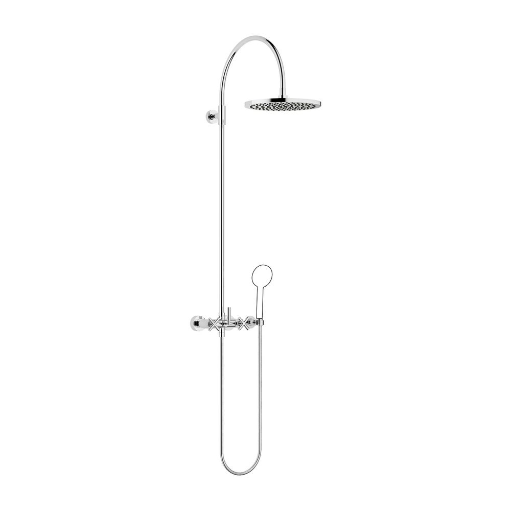 Dornbracht Shower Pipe Tara mit Brausebatterie ohne Handbrause, 420mm, Kopfbrau... DORNBRACHT-26622892-00 4099477114460 (Abb. 3)