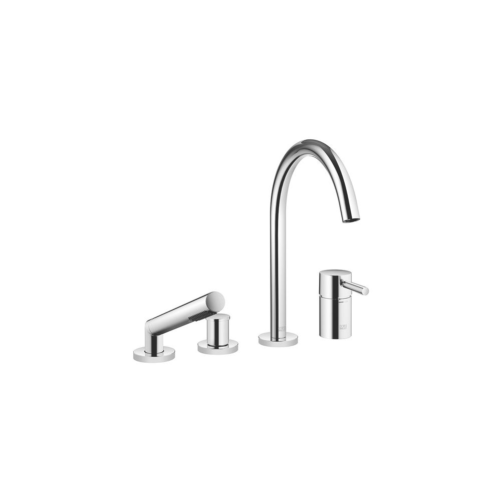 Dornbracht Wannen-Vierlochbatterie Meta für Wannenrandmontage, Ausladung 221mm,... DORNBRACHT-27632661-37 4099477433639 (Abb. 5)