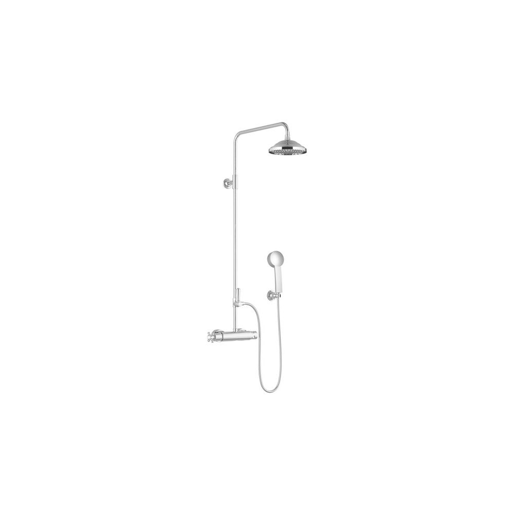 Dornbracht Shower Pipe Madison mit Brause-Thermostat ohne Handbrause, Dark Bras... DORNBRACHT-34459360-39 4099477390826 (Abb. 6)