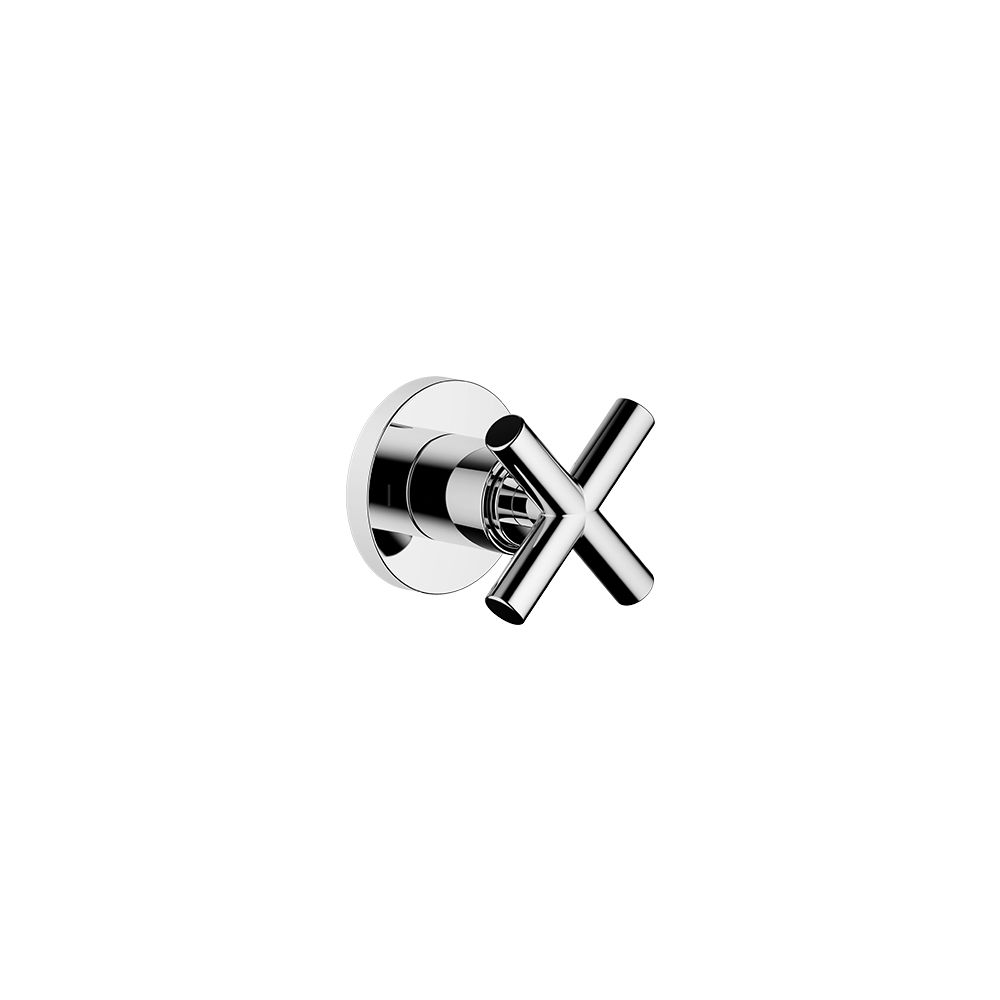 Dornbracht Unterputz-Zweiwege-Umstellung Tara, Rosette 60mm, Dark Chrome, 36200... DORNBRACHT-36200892-19 4099477014012 (Abb. 6)