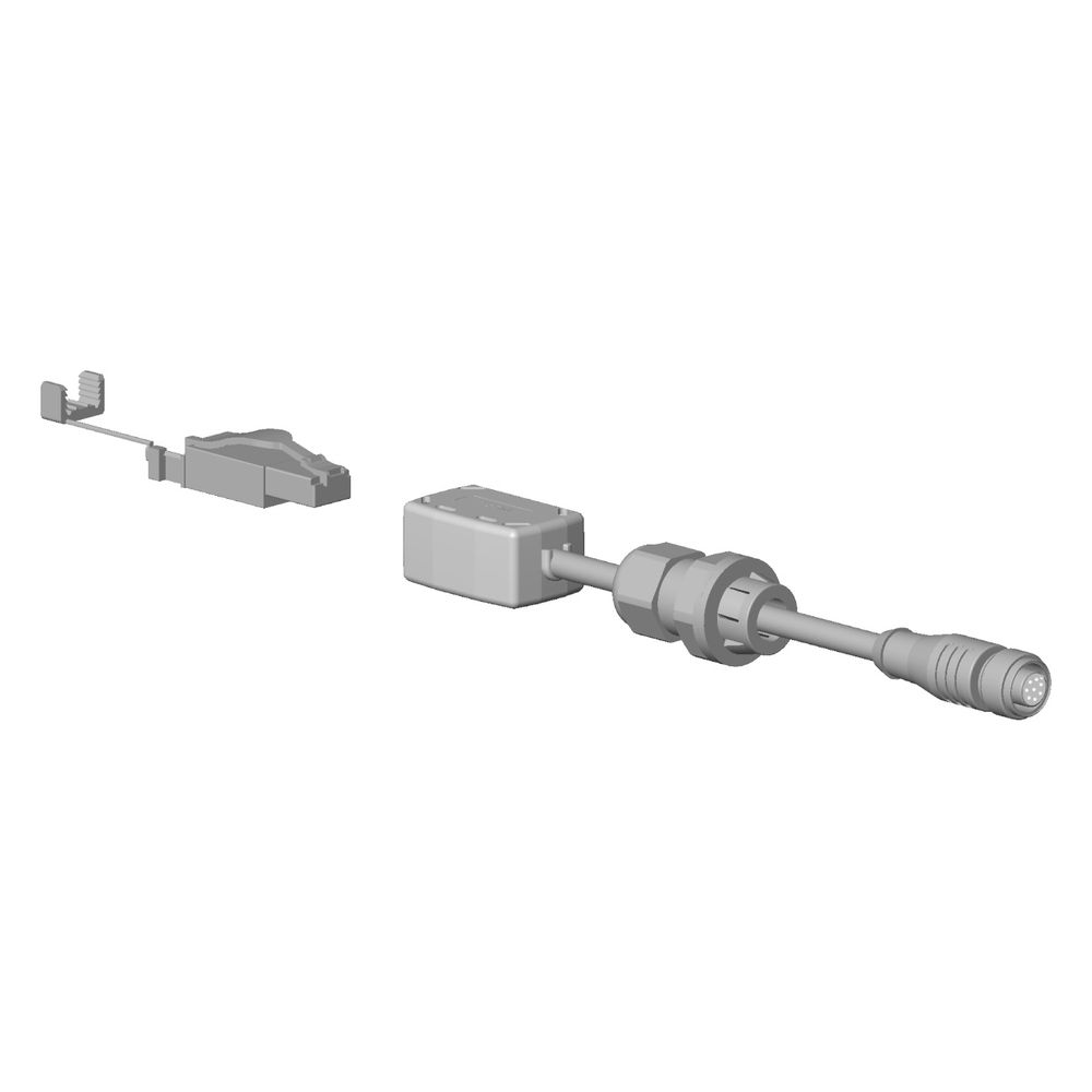 Dornbracht Stecker für Funktionsteil, mit Verschraubung 8polig mit 25m Kabel,... DORNBRACHT-9010010120090 4029011656156 (Abb. 3)