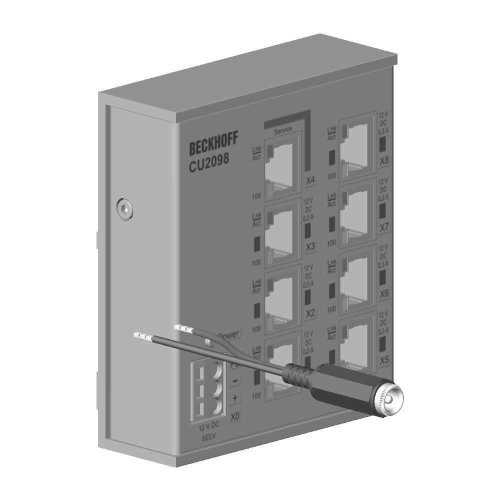 Dornbracht Steuergerät Powered Ethernet Switch 10/100, 100x85x30mm, 901001023... DORNBRACHT-9010010230090 4029011657467 (Abb. 3)