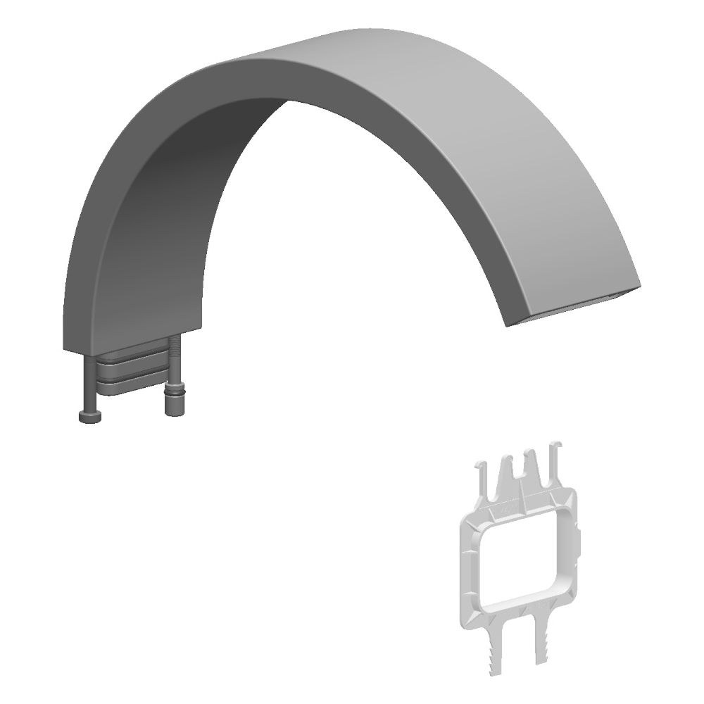 Dornbracht Auslauf für EHM, 170mm, Messing gebürstet, 90117001301-28... DORNBRACHT-90117001301-28 4029011951275 (Abb. 2)