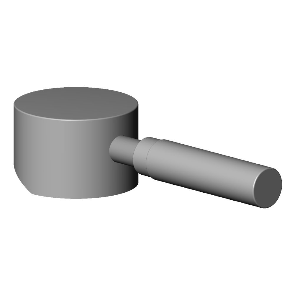 Dornbracht Hebelgriff, 140x90x95mm, Messing gebürstet 23kt Gold, 90206204000... DORNBRACHT-90206204000-28 4029011905162 (Abb. 3)