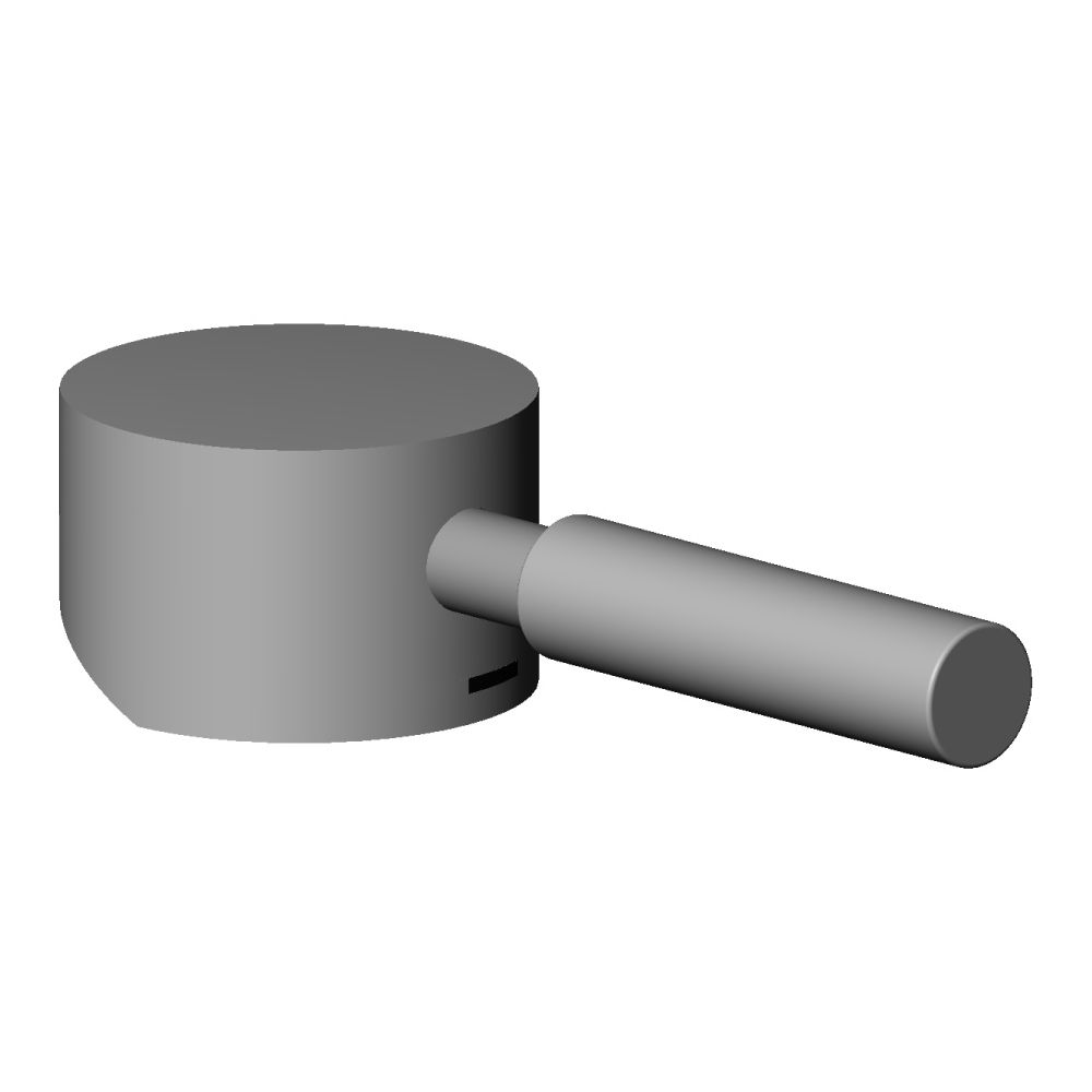 Dornbracht Hebelgriff, 140x90x95mm, Chrom, 90206204600-00... DORNBRACHT-90206204600-00 4029011942402 (Abb. 2)