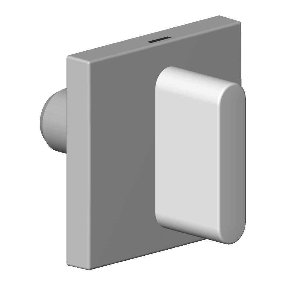 Dornbracht Griff 60x60x40mm Dark, Platinum für Wanne, 90207005105... DORNBRACHT-90207005105-99 4029011807381 (Abb. 2)