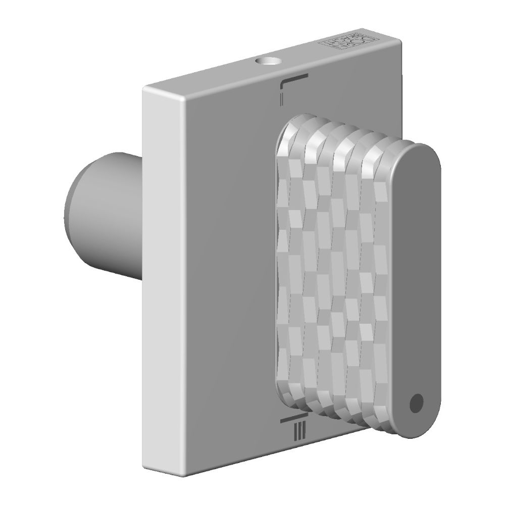 Dornbracht Griff für Zwei-Wegeumstellung Waschtisch, 60x47,5x40mm, Dark Plat... DORNBRACHT-90207005400-99 4029011826863 (Abb. 2)