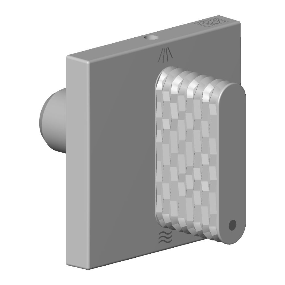 Dornbracht Griff 60x60x40mm, Platin gebürstet, 90207005401... DORNBRACHT-90207005401-06 4029011706929 (Abb. 2)