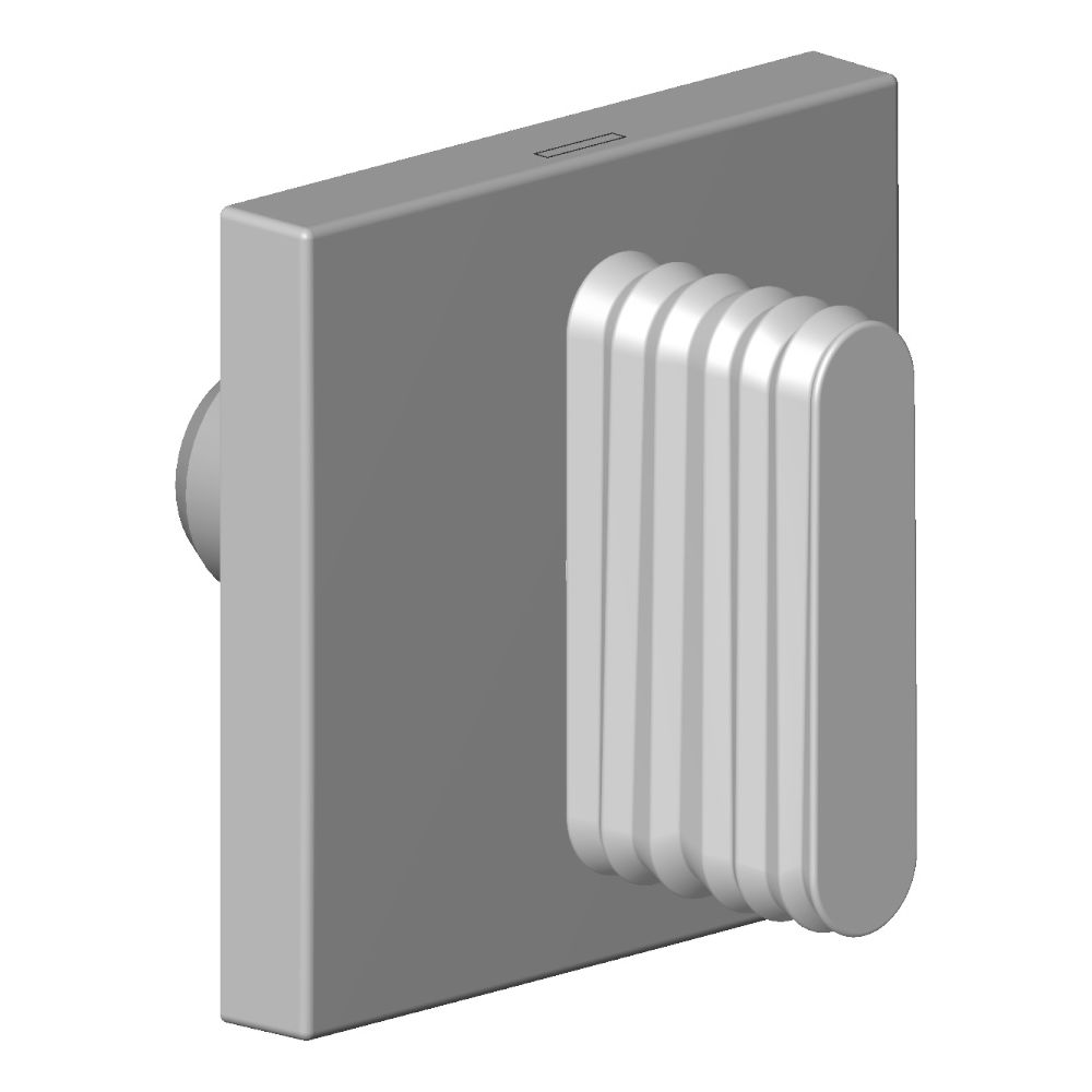 Dornbracht Griff für Unterputz Wand, 60x60x40mm, Dark Platinum gebürstet, 90... DORNBRACHT-90207005502-99 4029011806902 (Abb. 2)