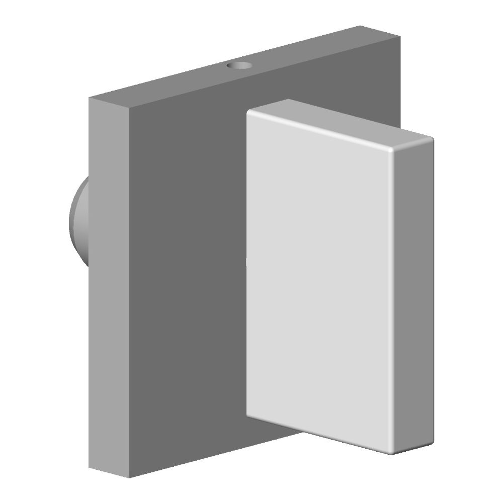 Dornbracht Griff für Unterputzventil, 60x60x75mm, Dark Platinum gebürstet, 9... DORNBRACHT-90207800202-99 4029011812170 (Abb. 3)