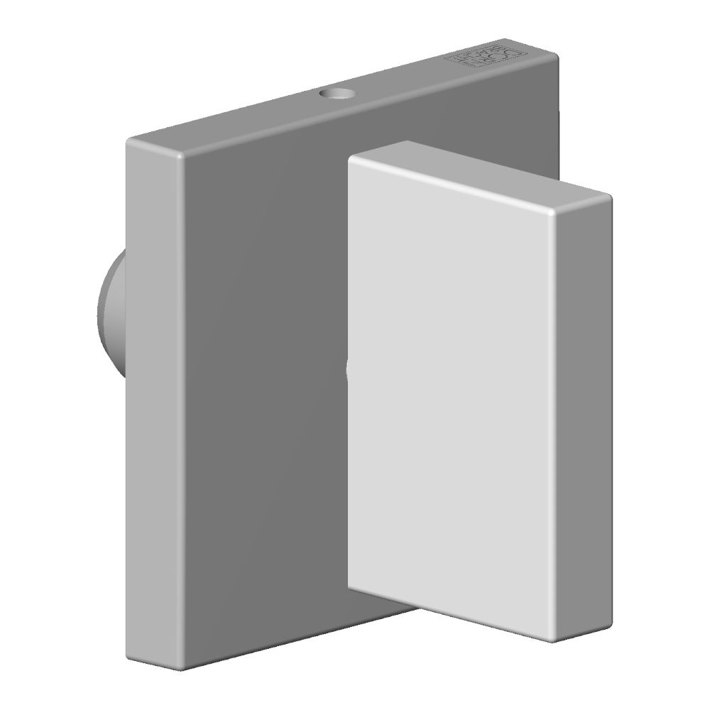 Dornbracht Griff für Unterputzventil Hot, 60x75x60mm, Messing gebürstet 23kt... DORNBRACHT-90207800207-28 4029011905414 (Abb. 2)