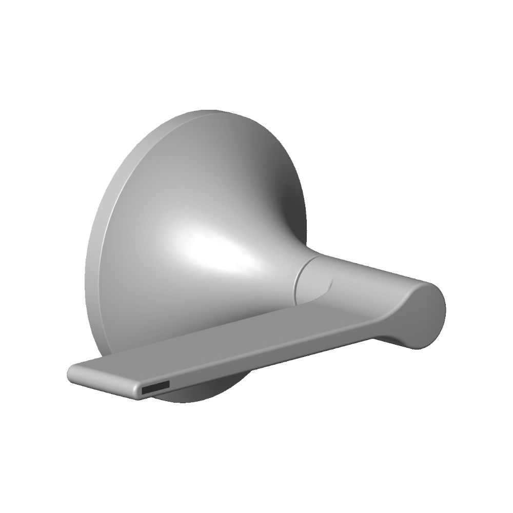Dornbracht Griff für Seitenventil für Hot Hebel, 113x68x60mm, Platin, 902080... DORNBRACHT-90208001300-08 4029011905568 (Abb. 2)