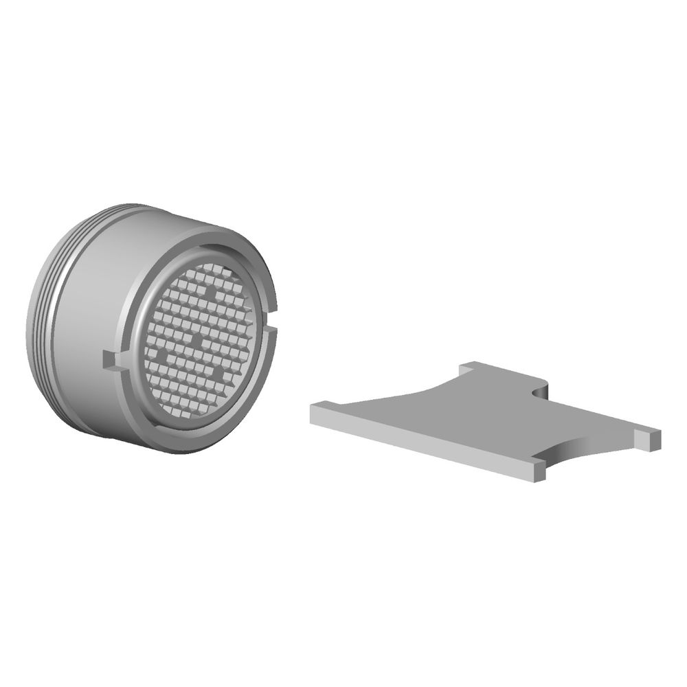 Dornbracht Luftsprudler, diebstahlgesichert, 23,5x13mm, 5,7l/min, Messing ge... DORNBRACHT-90230102611-28 4029011905827 (Abb. 2)