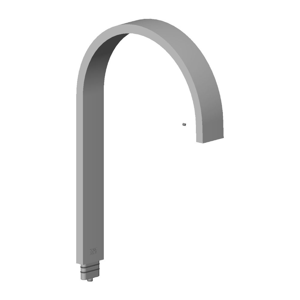 Dornbracht Auslauf, 200x35x11x312mm, 4,54l/min, Dark Platinum gebürstet, 902... DORNBRACHT-90282215502-99 4029011826801 (Abb. 2)