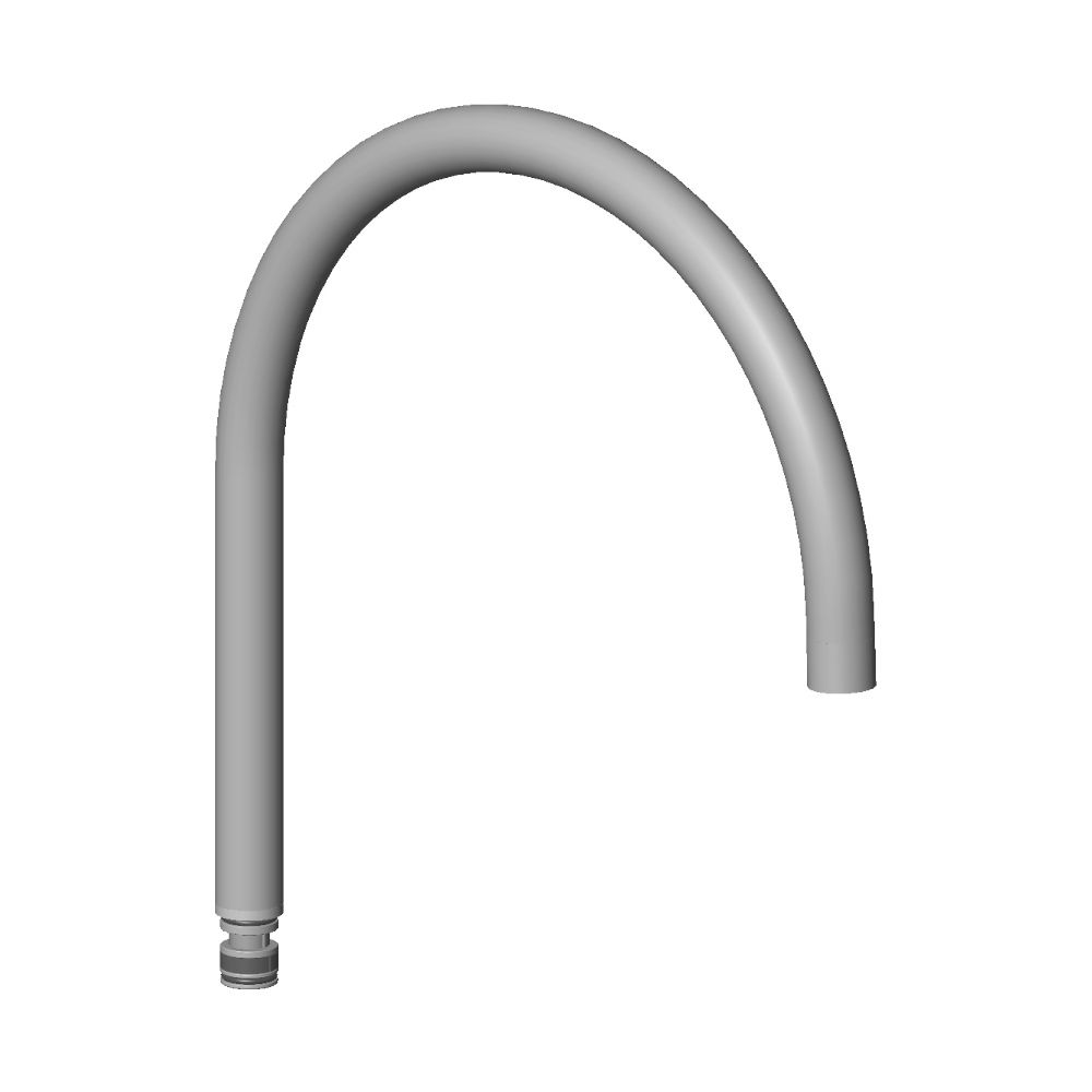 Dornbracht Auslauf, 280mm, 5,7l/min, Messing gebürstet, 90282220303-28... DORNBRACHT-90282220303-28 4029011906688 (Abb. 3)