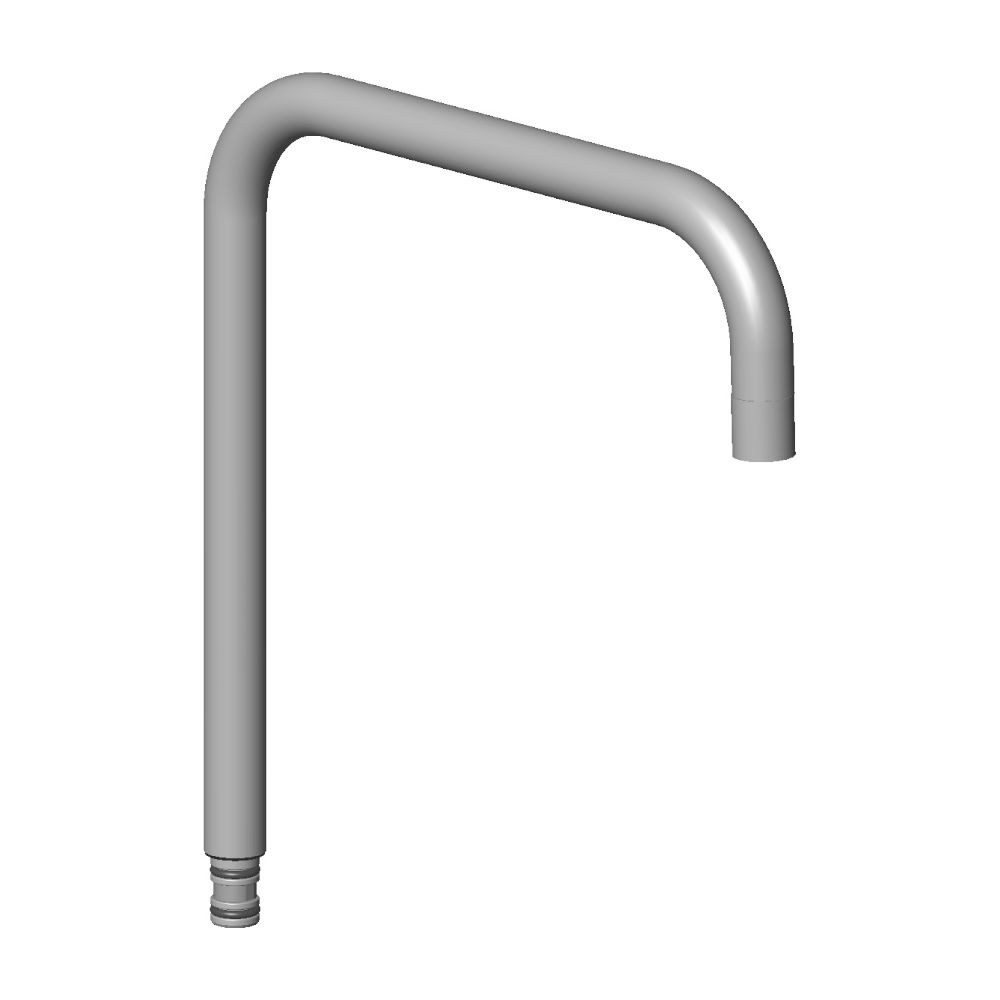 Dornbracht Auslauf eckig, 235mm, 7l/min, Messing gebürstet, 90282220900-28... DORNBRACHT-90282220900-28 4029011906824 (Abb. 3)