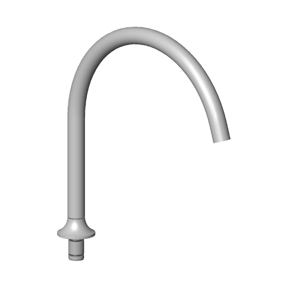 Dornbracht Wannen-Standauslauf, 304mm, 25,2l/min, Platin gebürstet, 90282232... DORNBRACHT-90282232700-06 4029011824197 (Abb. 2)