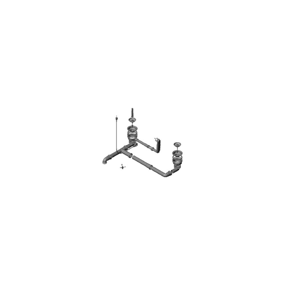 Dornbracht Ablaufgarnitur, Edelstahl gebürstet, 04110101200-86... DORNBRACHT-04110101200-86 4029011553059 (Abb. 3)