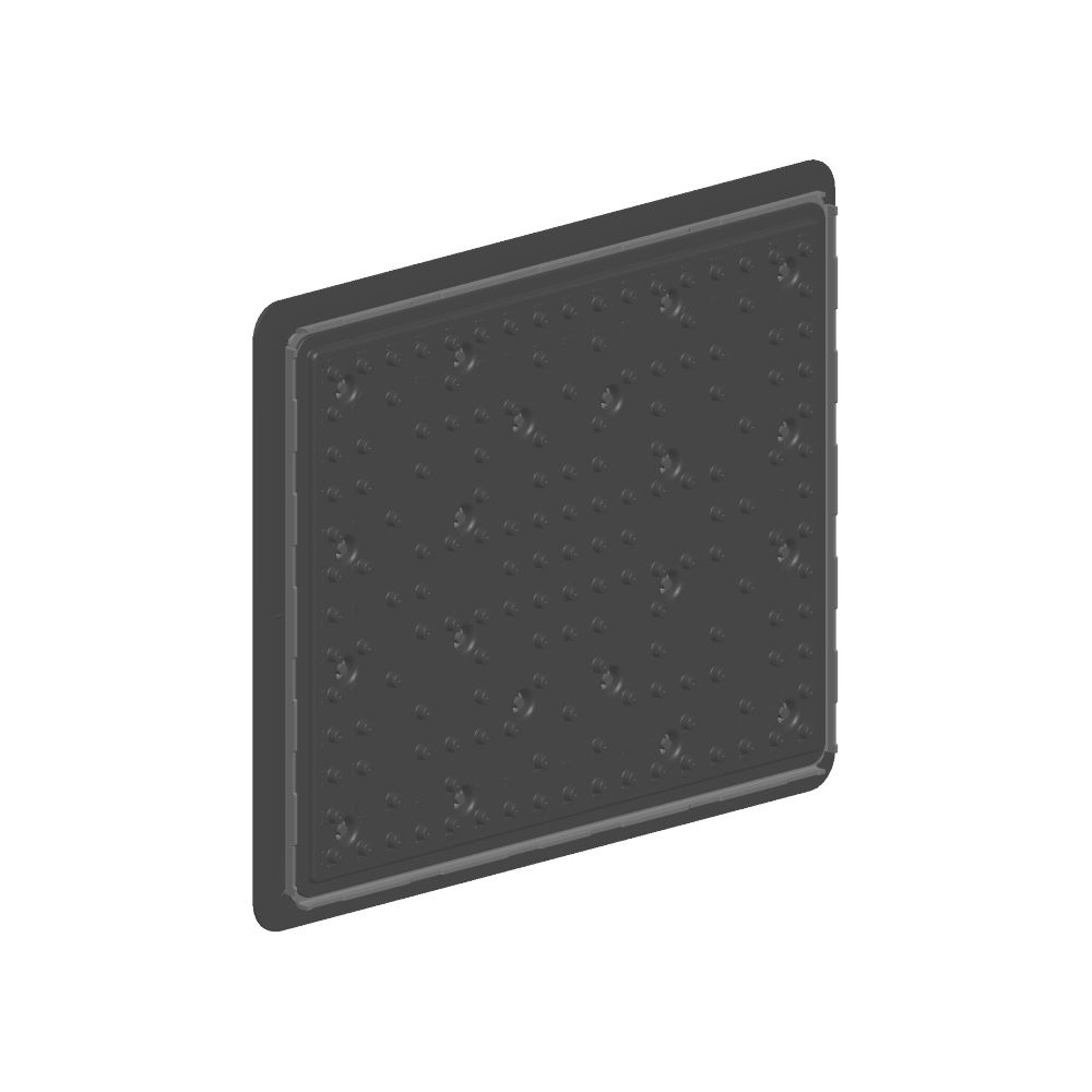 Dornbracht Regenbrause eckig, 300x240mm, Dark Platinum gebürstet, 0412050621... DORNBRACHT-04120506210-99 4029011924439 (Abb. 3)