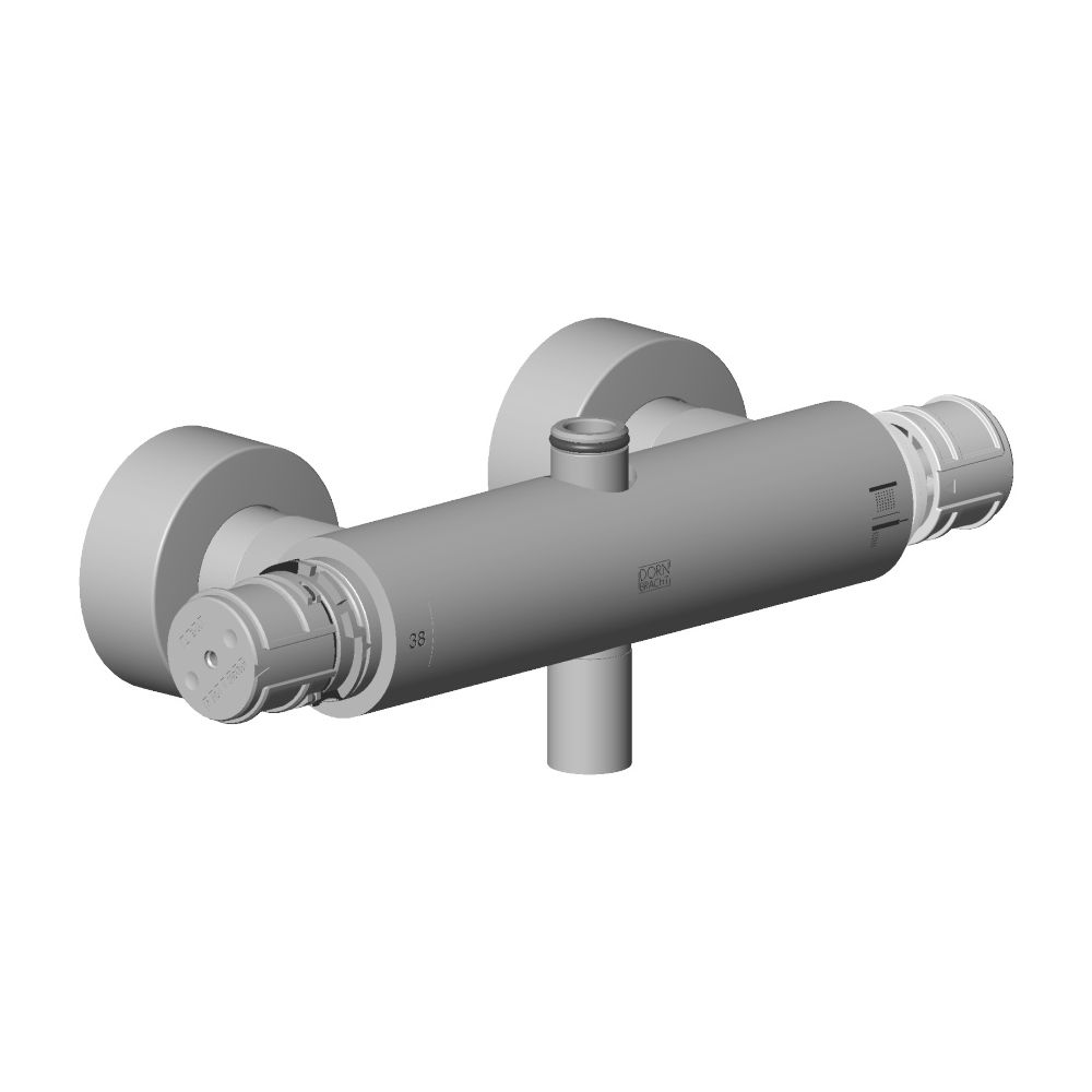 Dornbracht Anschluss für Thermostat Stand, 281x126x104mm, Chrom gebürstet, 0... DORNBRACHT-04170135000-93 4029011938870 (Abb. 3)