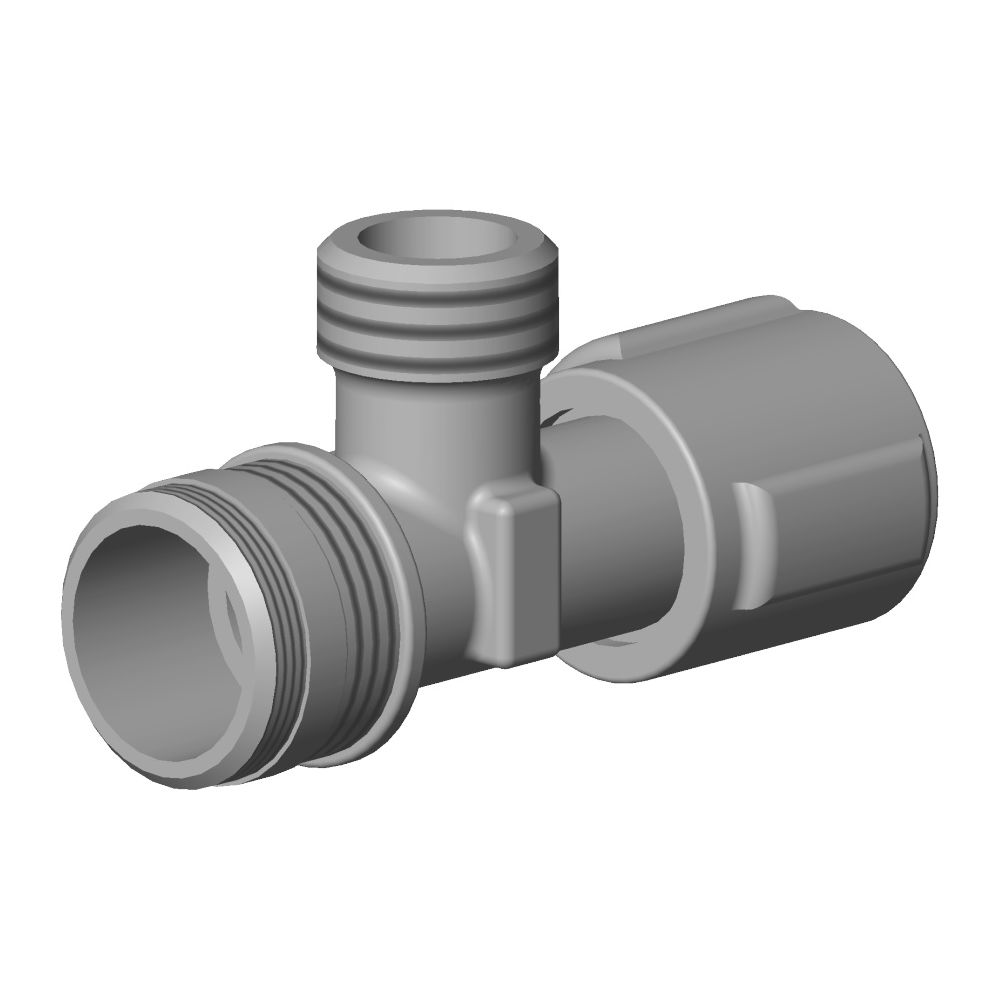 Dornbracht Anschluss für Eckventil, 54x50mm, Chrom, 04170200300-00... DORNBRACHT-04170200300-00 4029011672255 (Abb. 3)