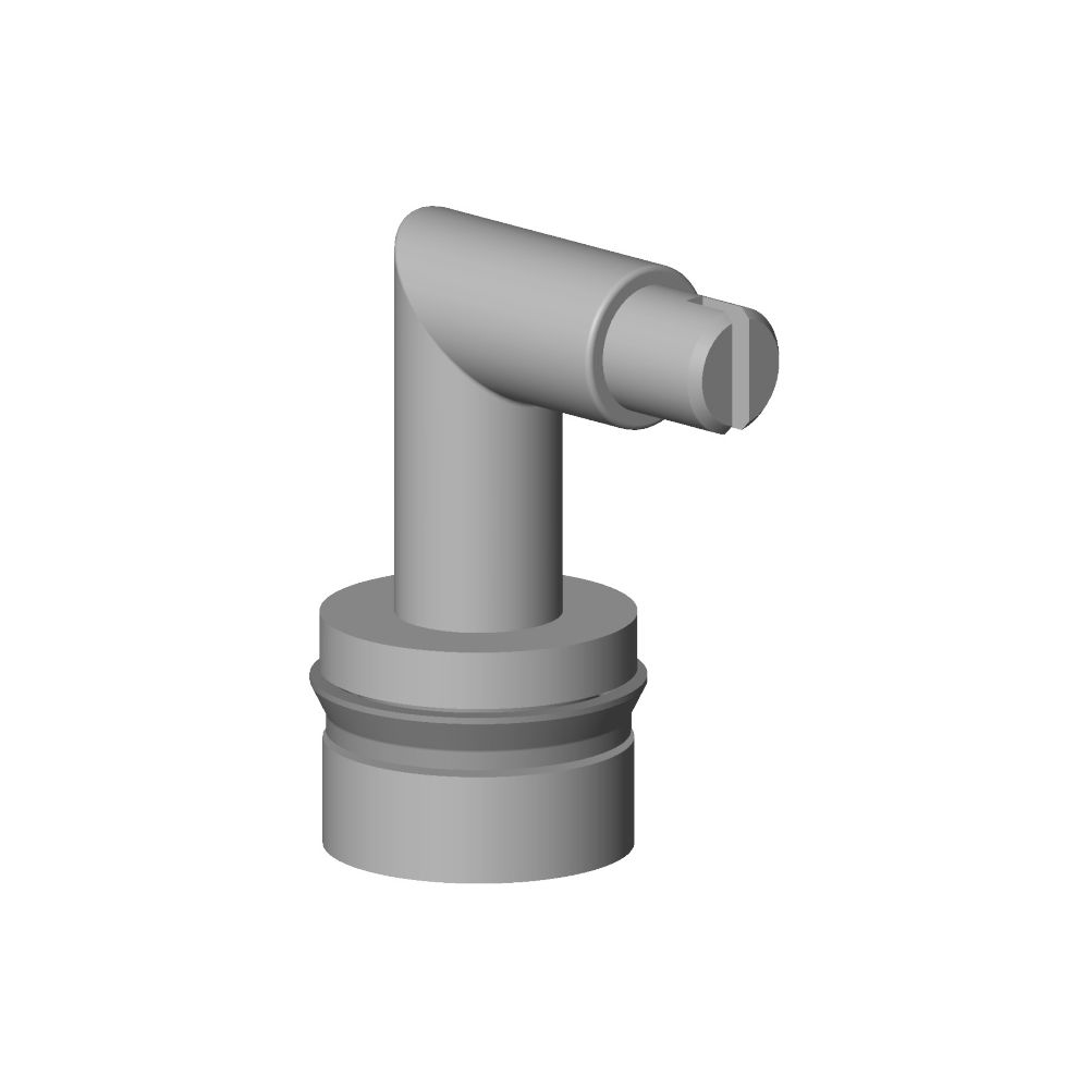 Dornbracht Griff Winkelstück, 46x50x35mm, Platin matt, 04182001800-06... DORNBRACHT-04182001800-06 4029011489273 (Abb. 3)