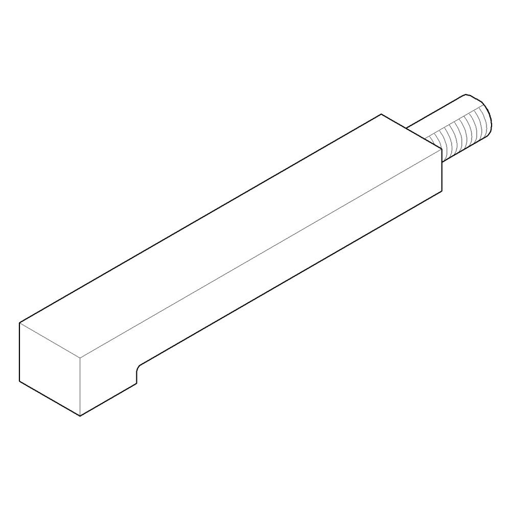 Dornbracht Auslauf, 211x25x30mm, Platin gebürstet, 04205011000-06... DORNBRACHT-04205011000-06 4029011511462 (Abb. 2)