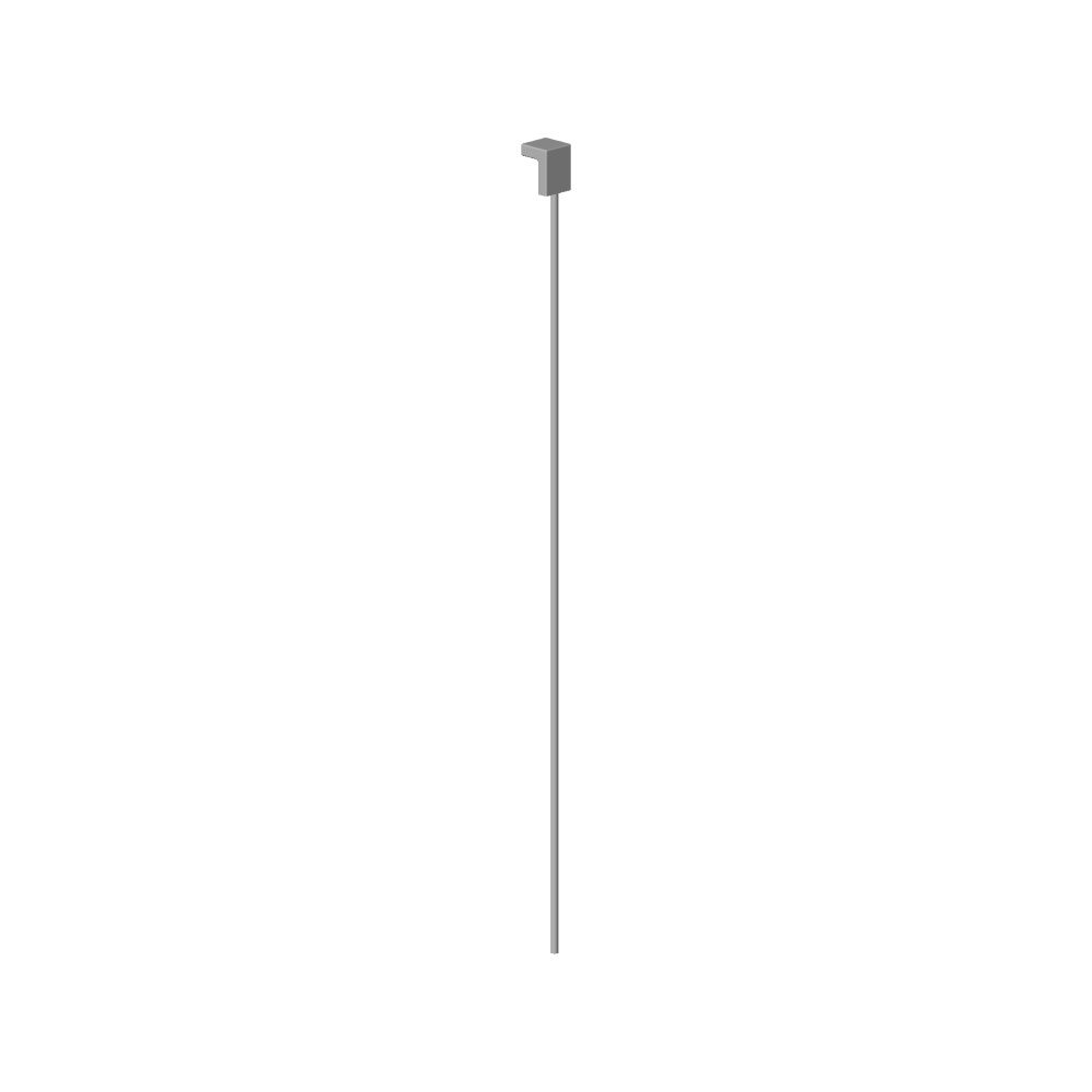 Dornbracht Zugstange, 18x83x18mm, Platin gebürstet, mit Knopf, 04207803080-0... DORNBRACHT-04207803080-06 4029011490309 (Abb. 3)