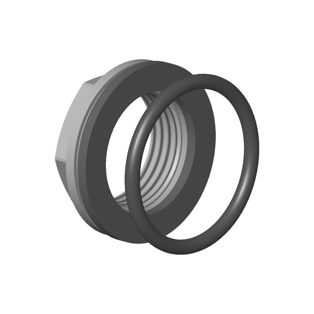 Dornbracht Befestigung mit Dichtungen, M32x1,5, 0423100090290... DORNBRACHT-0423100090290 4029011075735 (Abb. 3)