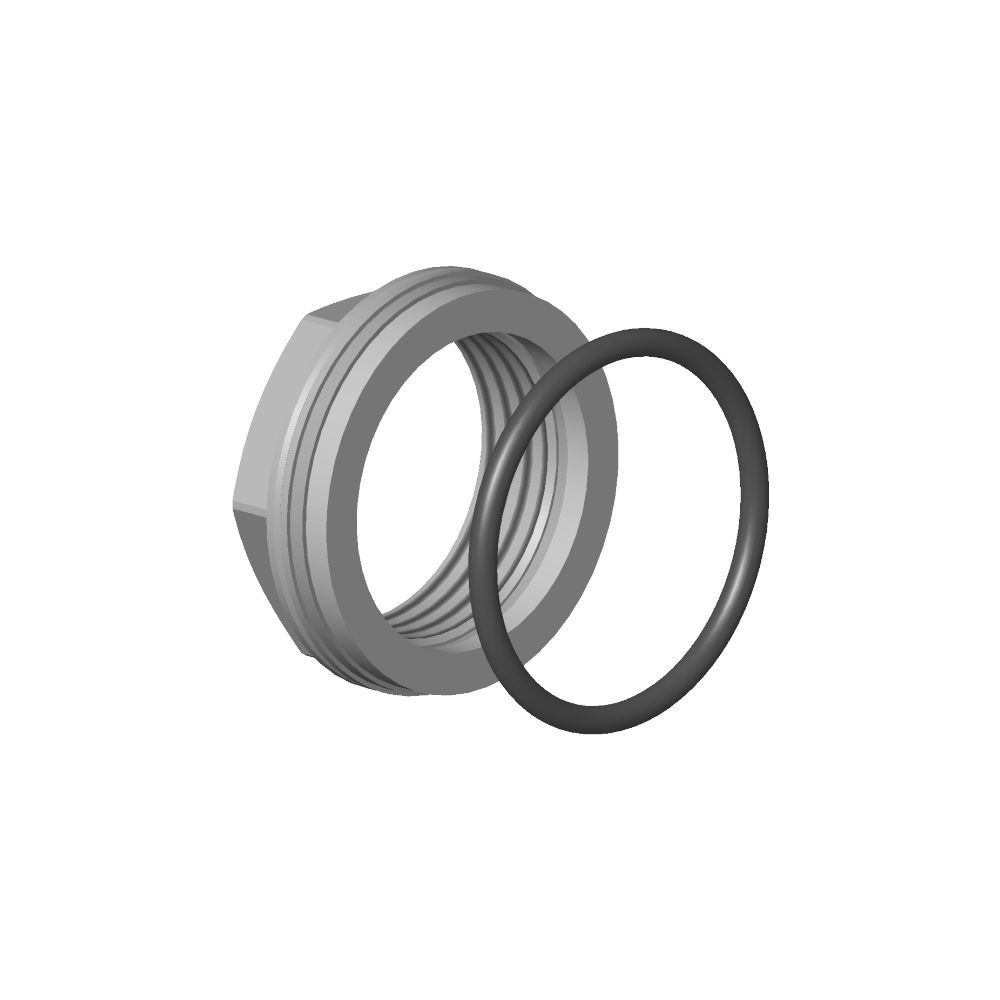 Dornbracht Befestigung mit Dichtungen, M34x1, 0423100440690... DORNBRACHT-0423100440690 4029011699641 (Abb. 2)