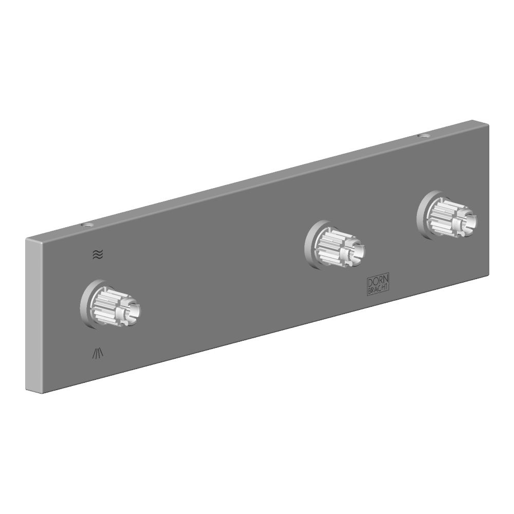 Dornbracht Rosette mit Symbolen Ersatzteile 04279802500 60x240x28mm chrom... DORNBRACHT-04279802500-00 4029011671883 (Abb. 3)